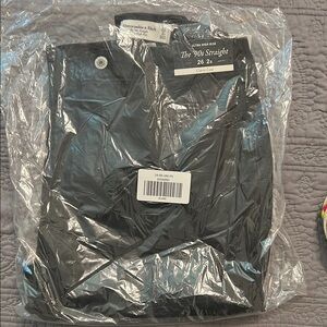 Abercrombie & Fitch Black '90s Straight Jeans
